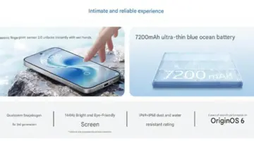 تم إطلاق سلسلة هواتف vivo S60: بطارية بسعة 7200 مللي أمبير، وشاشة بتردد 144 هرتز، وكاميرا بيريسكوب بتقريب بصري 3x.